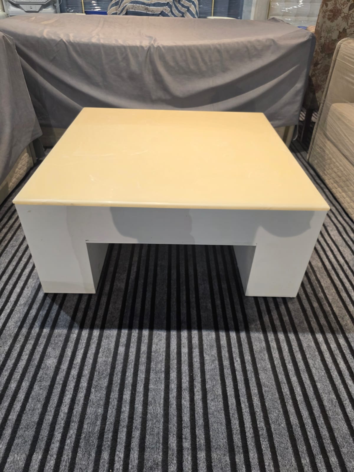 Modern Minimalist Square Coffee Table